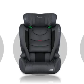 Autosjedalica Nukido Louis Soft 15–36 Kg, Siva, Isofix 7