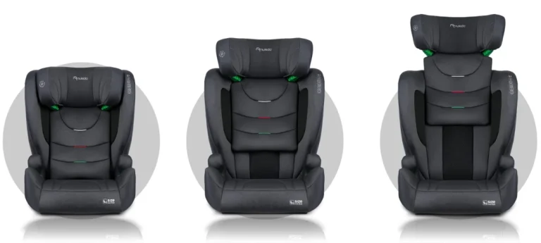 Autosjedalica Nukido Louis Soft 15–36 Kg, Siva, Isofix 7