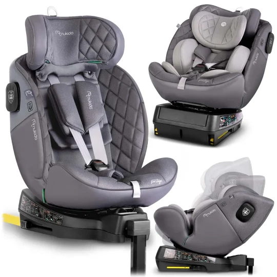 Autosjedalica Nukido Prestige Line 0–36 Kg, Siva, Isofix 1