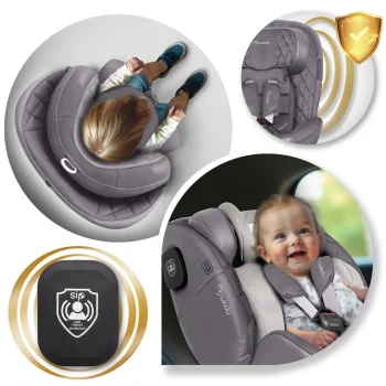 Autosjedalica Nukido Prestige Line 0–36 Kg, Siva, Isofix 10