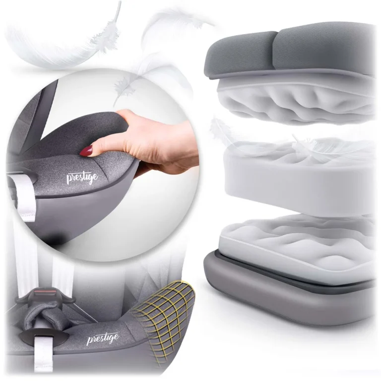 Autosjedalica Nukido Prestige Line 0–36 Kg, Siva, Isofix 5