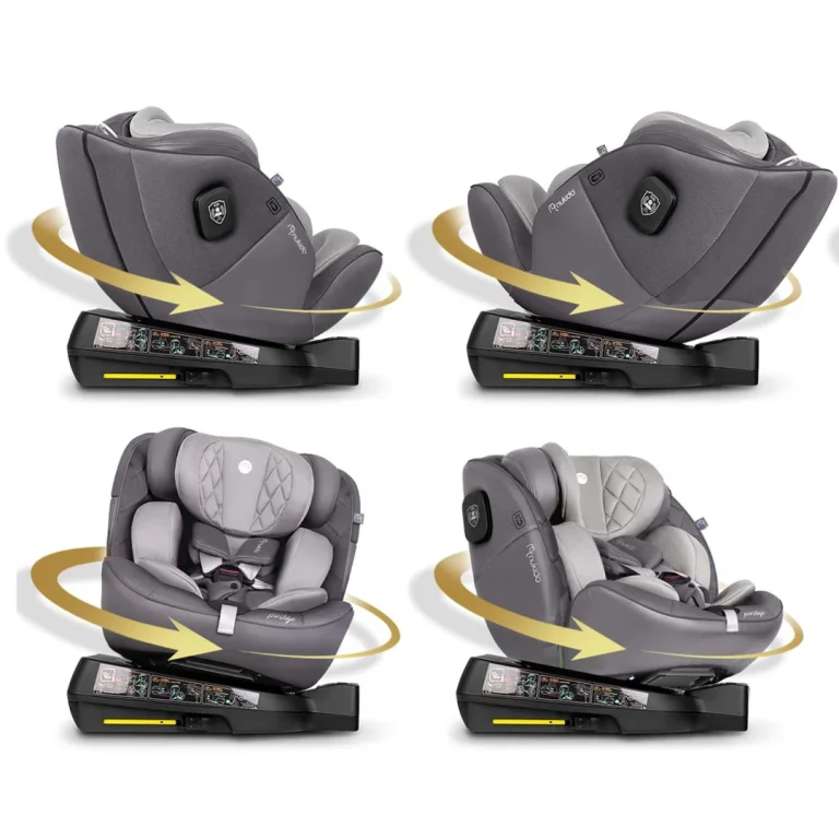 Autosjedalica Nukido Prestige Line 0–36 Kg, Siva, Isofix 6