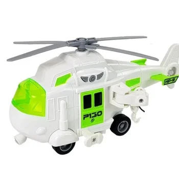 Autotransporter Na Baterije 1:16 S Helikopterom 4