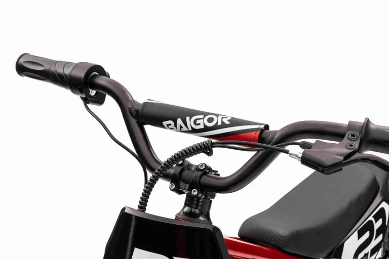 Baigor 23 Pro Crveni Motocikl, Crvena Motor Na Akumulator 10