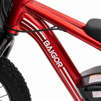 Baigor 23 Pro Crveni Motocikl, Crvena Motor Na Akumulator 14