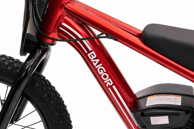 Baigor 23 Pro Crveni Motocikl, Crvena Motor Na Akumulator 14