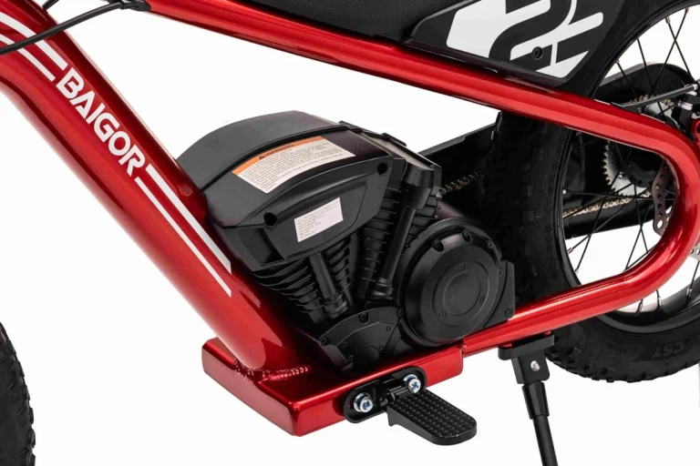 Baigor 23 Pro Crveni Motocikl, Crvena Motor Na Akumulator 16