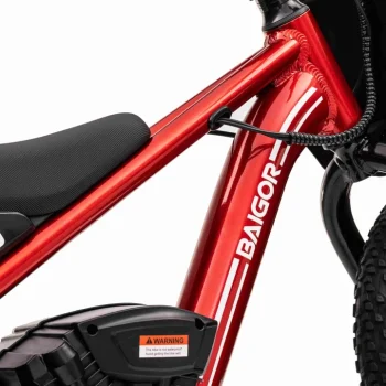 Baigor 23 Pro Crveni Motocikl, Crvena Motor Na Akumulator 29