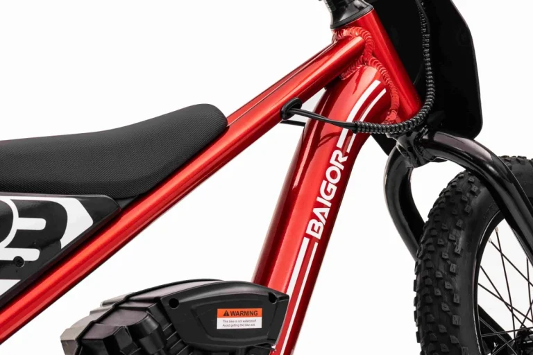 Baigor 23 Pro Crveni Motocikl, Crvena Motor Na Akumulator 29