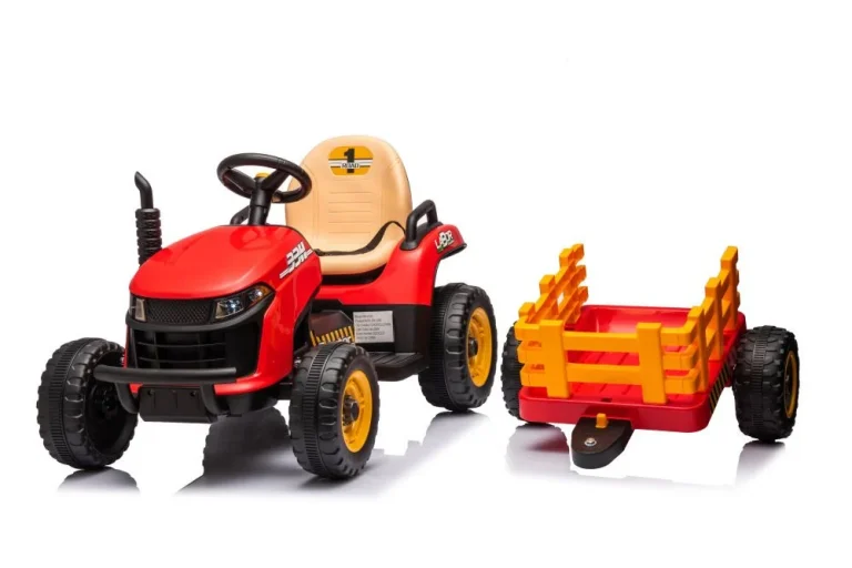 Bbh 030 Crveni Akumulatorski Traktor Auto Na Akumulator 16
