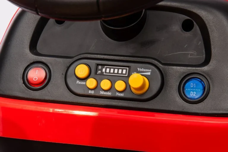 Bbh 030 Crveni Akumulatorski Traktor Auto Na Akumulator 17