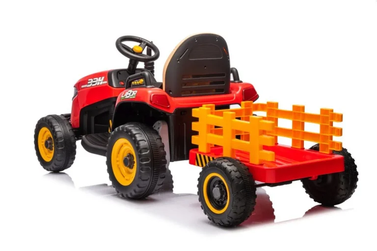 Bbh 030 Crveni Akumulatorski Traktor Auto Na Akumulator 3