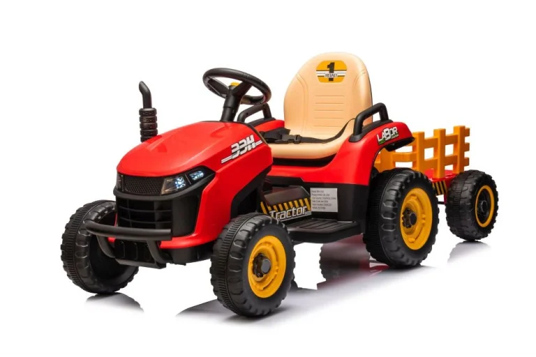 Bbh 030 Crveni Akumulatorski Traktor Auto Na Akumulator 5