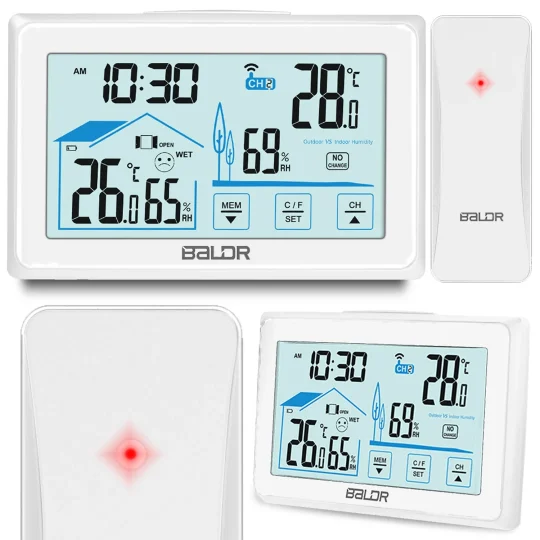 Bd 910 Bijela Meteorološka Stanica S Zaslonom 1