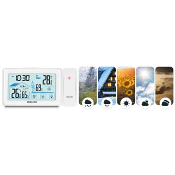 Bd 910 Bijela Meteorološka Stanica S Zaslonom 10