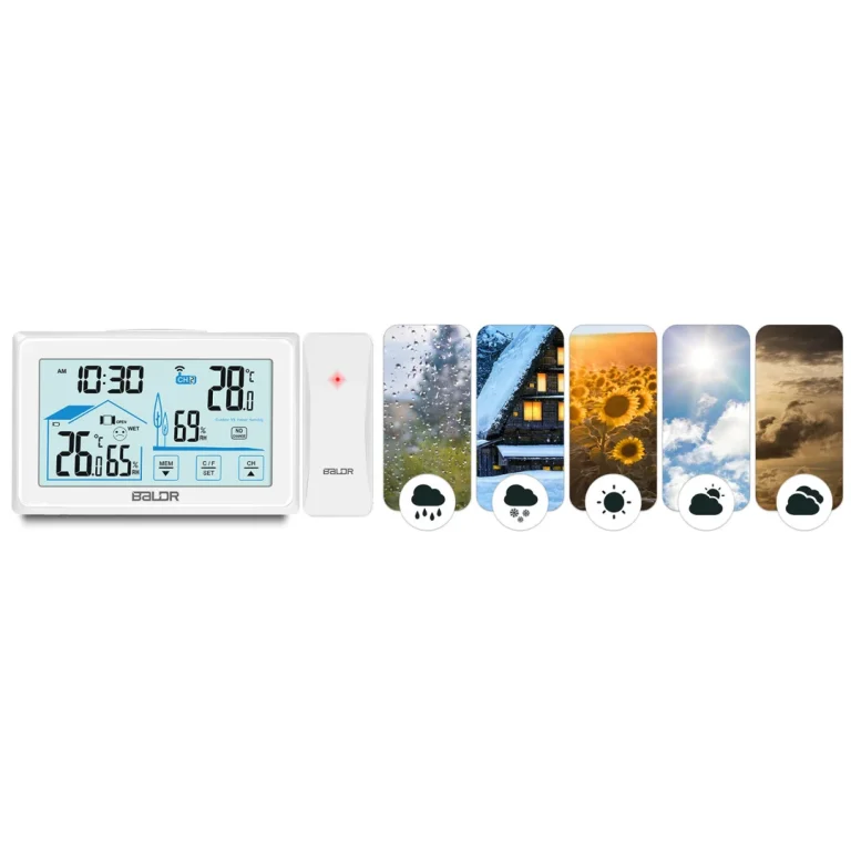 Bd 910 Bijela Meteorološka Stanica S Zaslonom 10