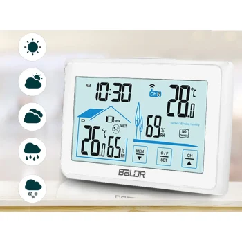 Bd 910 Bijela Meteorološka Stanica S Zaslonom 5