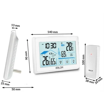 Bd 910 Bijela Meteorološka Stanica S Zaslonom 6