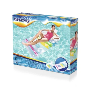 Bestway 2 U 1 Madrac Za Plivanje, Fotelja, Ležaljka + Set Za Popravak 8