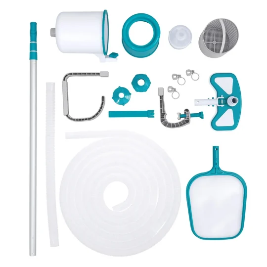Bestway 3 U 1 Set Za čišćenje Bazena + Usisavač + Cjedilo + Skimer 1