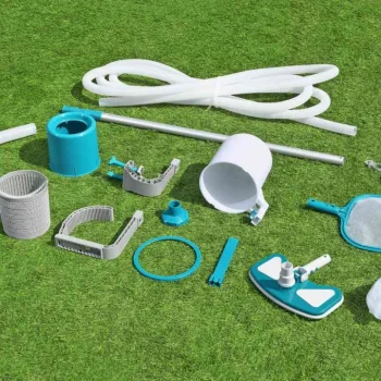 Bestway 3 U 1 Set Za čišćenje Bazena + Usisavač + Cjedilo + Skimer 4