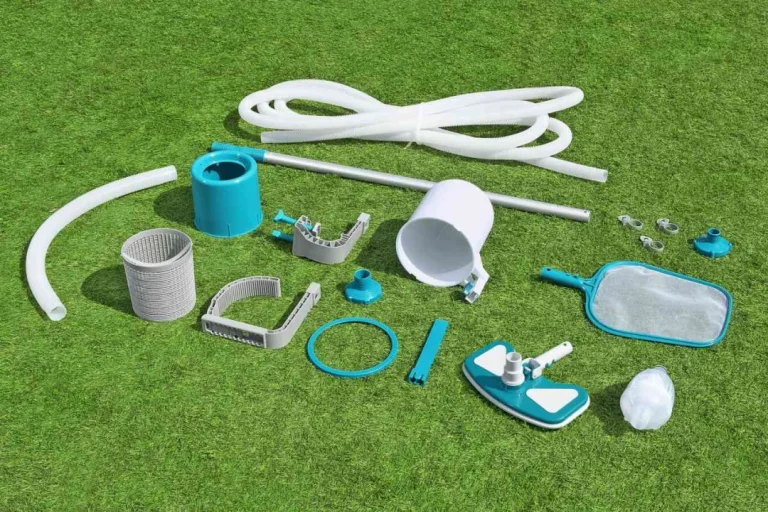 Bestway 3 U 1 Set Za čišćenje Bazena + Usisavač + Cjedilo + Skimer 4