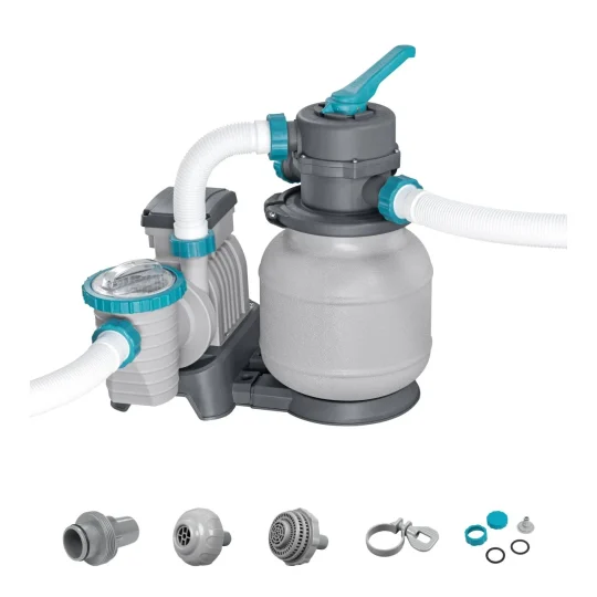 Bestway 5678 L/h Pumpa Za Pješčani Filter Za Bazene + Priključci + Crijeva 1