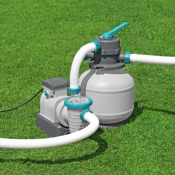 Bestway 8327 L/h Pumpa Za Pješčani Filter Za Bazene + Priključci + Crijeva 9