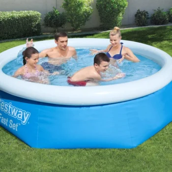 Bestway 8ft Obiteljski Prošireni Bazen 244x66cm + Zakrpa Za Popravak 2