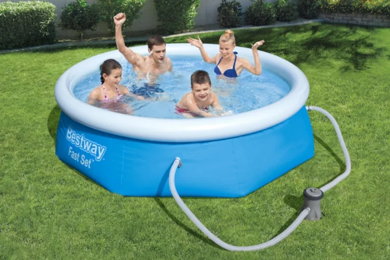 Bestway 8ft Ekspanzijski Bazen 244x66cm + Pumpa + Filter + Krpa Za Popravak 4