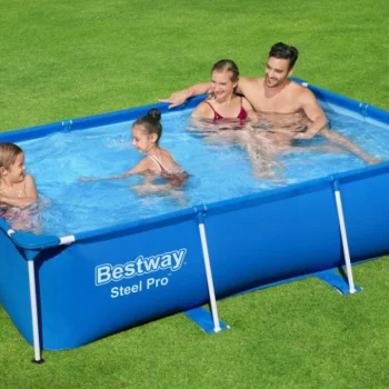 Bestway Deluxe Jr Bazen S Okvirom Od čelika Za Vrt 259x170x61cm 3