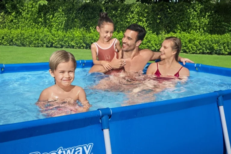 Bestway Deluxe Jr Bazen S Okvirom Od čelika Za Vrt 259x170x61cm 5