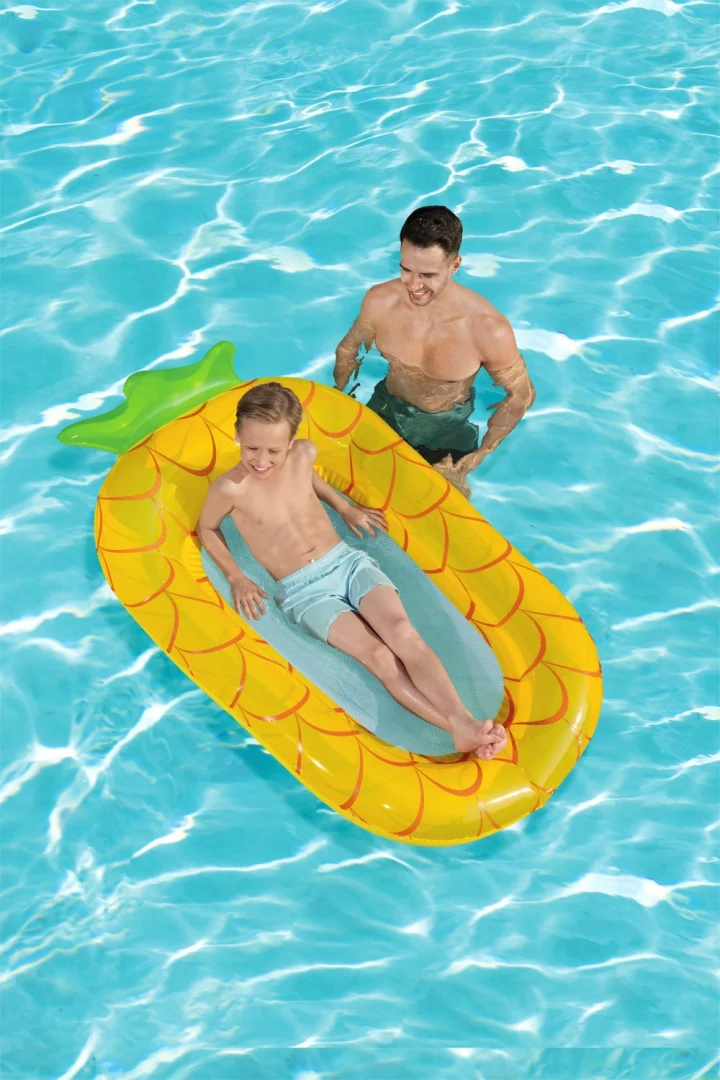 Bestway Dječji Madrac Pineapple S Mrežastim Dnom + Set Za Popravak 3