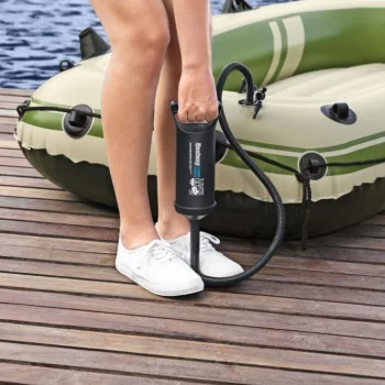 Bestway Klipna Ručna Pumpa 0,85 L/ciklus + 3 Nastavka + Fleksibilno Crijevo 4