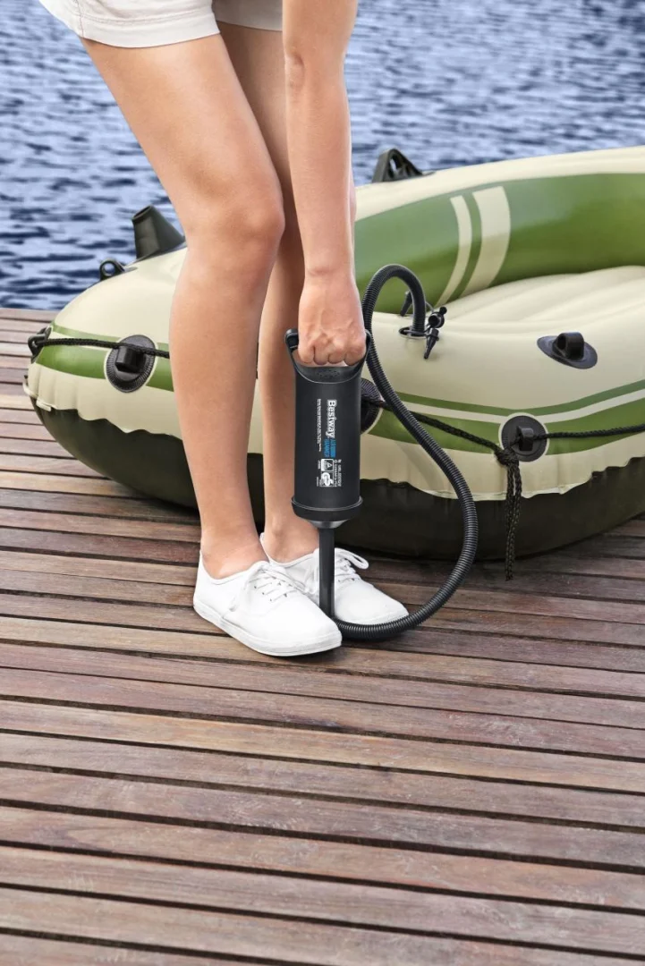 Bestway Klipna Ručna Pumpa 0,85 L/ciklus + 3 Nastavka + Fleksibilno Crijevo 4