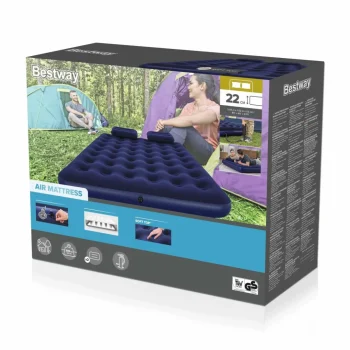 Bestway Queen Napuhani Madrac 203×152×22 Cm S Pumpom I 2 Jastuka 9
