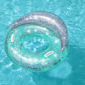 Bestway Zvjezdani Glitter Prsten Za Plivanje 117 Cm Vinil + 2 Ručke 3