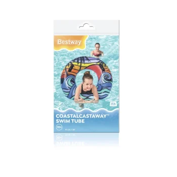 Bestway Brodolomčev Prsten Za Plivanje 91 Cm, Plavi 11