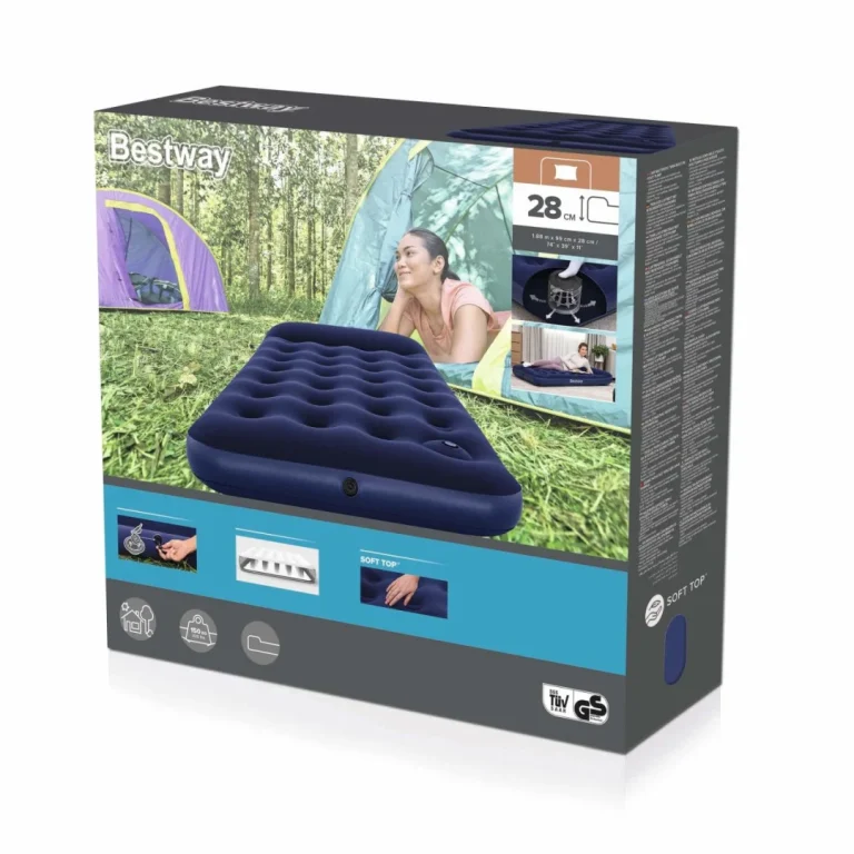 Bestway Napuhani Madrac S Nožnom Pumpom 188×99×28 Cm 9