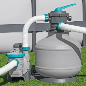 Bestway Pumpa Za Pješčani Filter Za Bazene 11355 L + Priključci + Crijeva 8