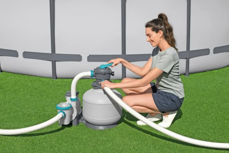 Bestway Pumpa Za Pješčani Filter Za Bazene 11355 L + Priključci + Crijeva 9