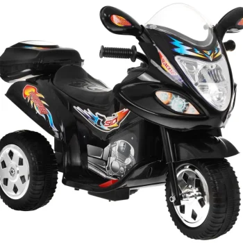 Bjx 088 Električni Tricikl Za Najmlađe Crni + Zvuci + Svjetla, Crna Motor Na Akumulator 4