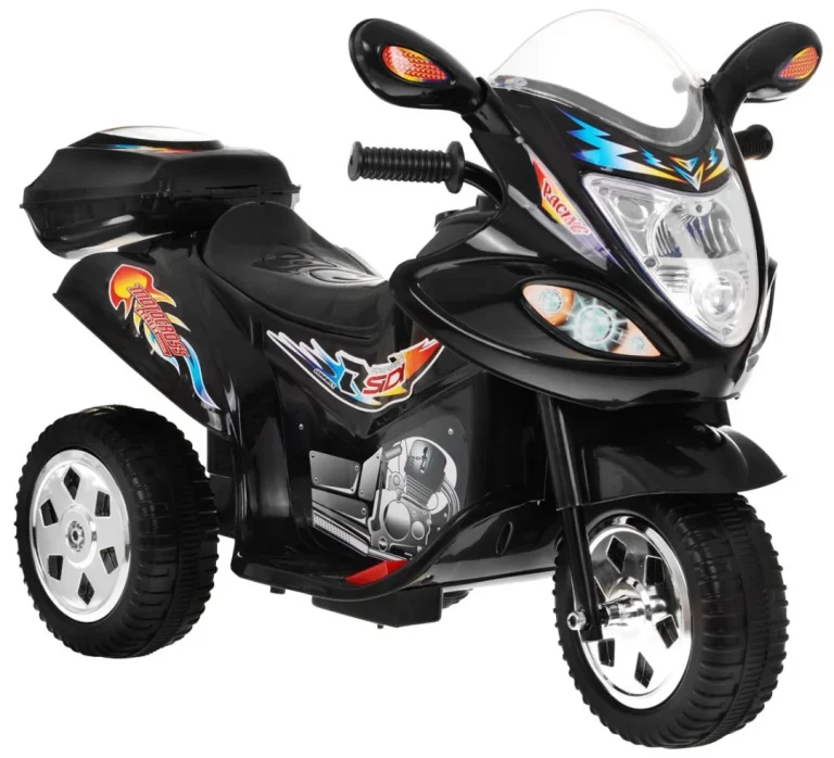 Bjx 088 Električni Tricikl Za Najmlađe Crni + Zvuci + Svjetla, Crna Motor Na Akumulator 4