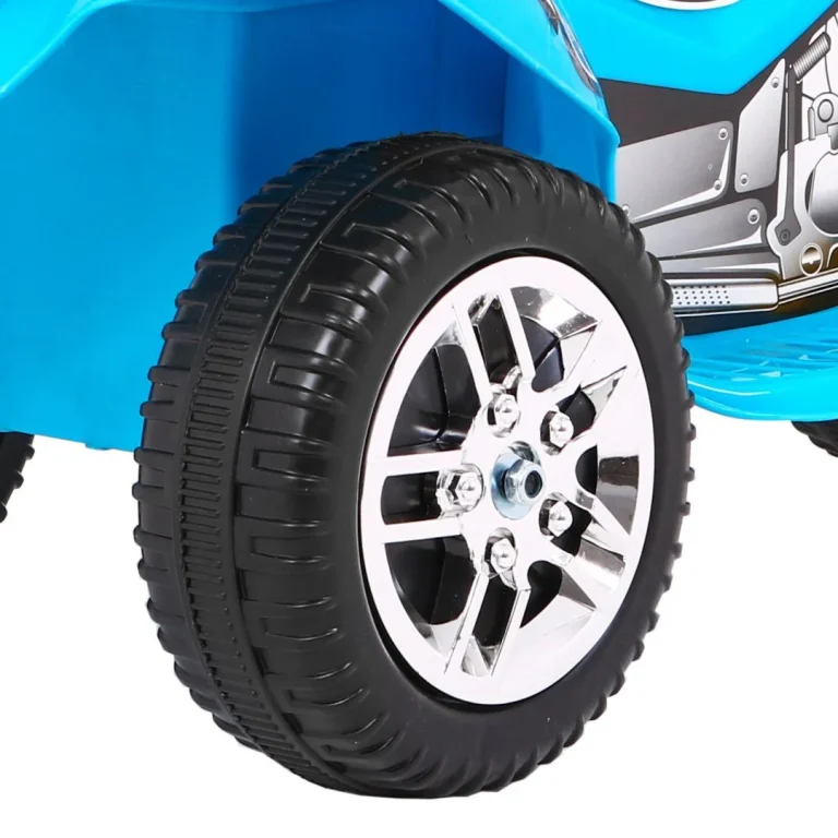 Bjx 088 Električni Tricikl Za Najmlađu Djecu Plavi + Zvuci + Svjetla, Plava Motor Na Akumulator 11