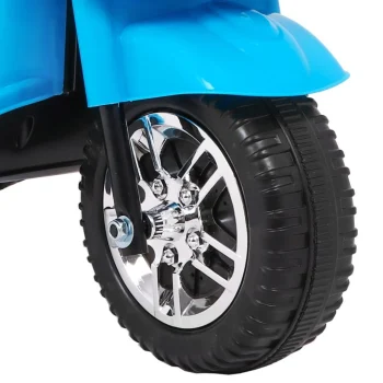 Bjx 088 Električni Tricikl Za Najmlađu Djecu Plavi + Zvuci + Svjetla, Plava Motor Na Akumulator 13
