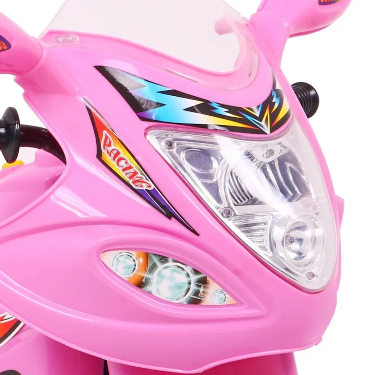 Bjx 088 Električni Tricikl Za Najmlađu Djecu Roza + Zvuci + Svjetla Motor Na Akumulator 13