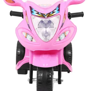 Bjx 088 Električni Tricikl Za Najmlađu Djecu Roza + Zvuci + Svjetla Motor Na Akumulator 3