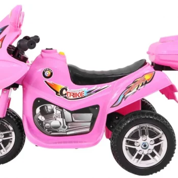 Bjx 088 Električni Tricikl Za Najmlađu Djecu Roza + Zvuci + Svjetla Motor Na Akumulator 4