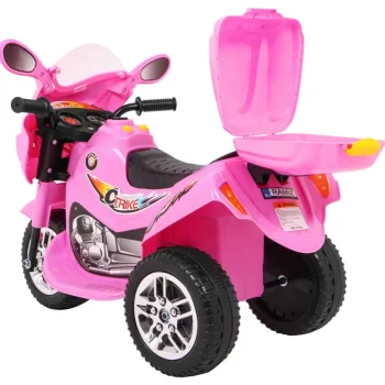 Bjx 088 Električni Tricikl Za Najmlađu Djecu Roza + Zvuci + Svjetla Motor Na Akumulator 5