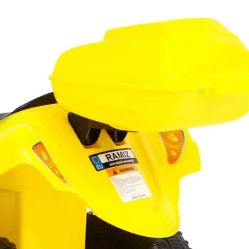 Bjx 088 Električni Tricikl Za Najmlađu Djecu Žuti + Zvuci + Svjetla, žuta Motor Na Akumulator 11